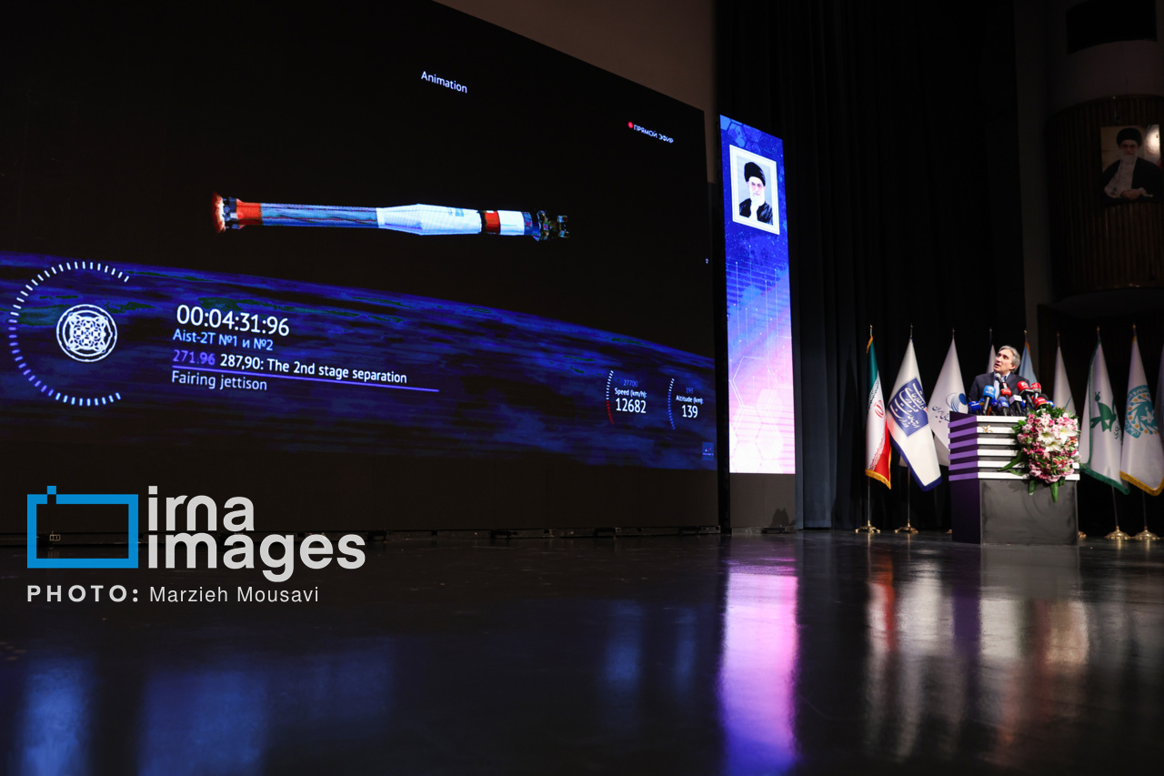 حضور دکتر سینا ذبیحی به دعوت بنیاد ملی نخبگان در مراسم پرتاب هم‌زمان سه ماهواره ایرانی